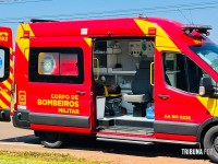 Motociclista fica ferido após colisão no Bairro Cidade Nova 