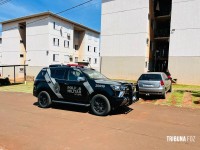 Mulher é baleada durante discussão entre vizinhos no Condomínio Angatuba