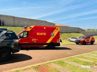 Mulher é baleada durante discussão entre vizinhos no Condomínio Angatuba