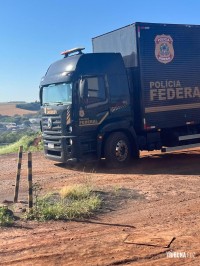 Delegacia da Policia Federal de Foz do Iguaçu incinera mais de 13 toneladas de drogas