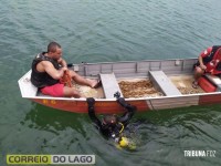 Corpo de morador desaparecido é encontrado em carro submerso no Lago de Itaipu em Itaipulândia