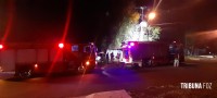 Principio de incêndio mobiliza o Corpo de Bombeiros na Vila Yolanda