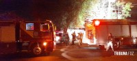 Principio de incêndio mobiliza o Corpo de Bombeiros na Vila Yolanda