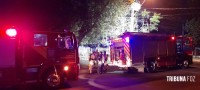 Principio de incêndio mobiliza o Corpo de Bombeiros na Vila Yolanda