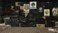 PF, PC, PM e Marinha prendem três pessoas por contrabando em Foz do Iguaçu