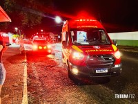 Siate socorre vitima de agressão na praça de Três Lagoas