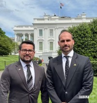 PGR denuncia Eduardo Bolsonaro e Paulo Figueiredo por coação à Justiça
