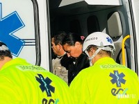 Acidente envolvendo duas motos e dois carros deixa feridos na BR-277 em Foz do Iguaçu