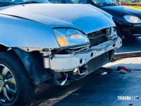 Acidente envolvendo duas motos e dois carros deixa feridos na BR-277 em Foz do Iguaçu