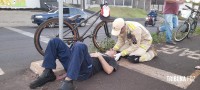 Ciclista é atropelado por veículo na Av. General Meira