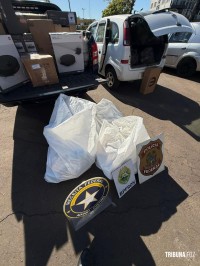Receita Federal apreende mercadorias descaminhadas avaliadas em R$ 300 mil na Vila Portes