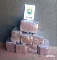 ROCAM apreende 109,3 Kg de maconha no Jardim Jupira