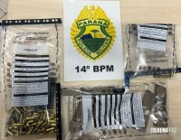 PM apreende pistola e prende indivíduos após disparos de arma de fogo em Foz do Iguaçu