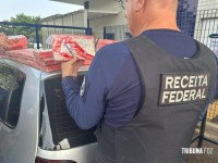 Alfândega da Receita Federal em Foz do Iguaçu intercepta veículo com 95 kg de cocaína e crack