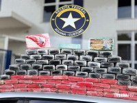 Alfândega da Receita Federal em Foz do Iguaçu intercepta veículo com 95 kg de cocaína e crack
