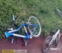 Homem se envolve em dois acidentes seguidos no interior de Santa Helena