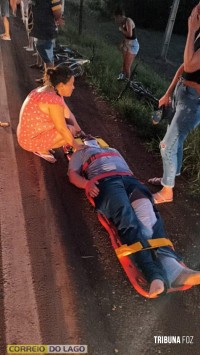 Homem se envolve em dois acidentes seguidos no interior de Santa Helena