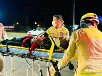 Homem fica gravemente ferido após ser atropelado por moto na BR-277