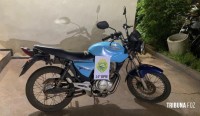 PM recupera motocicleta furtada na cidade de Medianeira