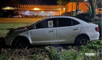 Polícia Militar recupera veículo roubado no Jardim Jupira em Foz do Iguaçu