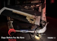 Moto parte ao meio e homem morre após acidente de trânsito em Santa Helena