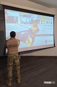 Polícia Federal participa de encontro interinstitucional de cinotecnia no Paraná