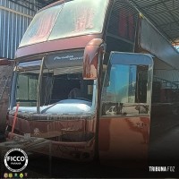 FICCO/PR e RF apreendem ônibus com indícios de adulteração de sinais identificadores