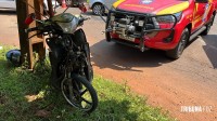 Siate socorre duas pessoas após colisão no Bairro Três Lagoas 