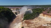 Força da Natureza: Volume das Cataratas do Iguaçu ultrapassa 7 milhões de litros por segundo