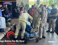 Idosa é agredida e sofre ferimentos na Rodoviária de Foz do Iguaçu