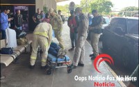 Idosa é agredida e sofre ferimentos na Rodoviária de Foz do Iguaçu