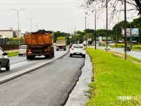 Viaduto mal planejado causa engarrafamento e acidentes na BR-277