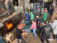 Polícia Federal realiza incineração de mais de 11 toneladas de drogas em Foz do Iguaçu