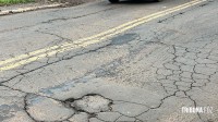 Motociclista fica ferido após queda na Av. Gramado