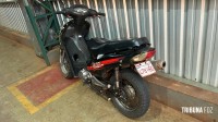 Motociclista fica ferido após queda na Av. Gramado