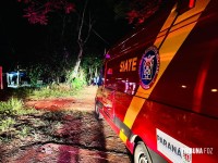 Homem é espancado, baleado e socorrido pelo Siate em estado grave no Bairro Três Lagoas