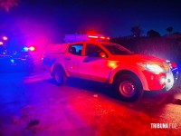Homem é espancado, baleado e socorrido pelo Siate em estado grave no Bairro Três Lagoas