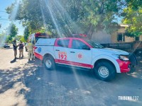 Homem é baleado no peito e socorrido em estado grave no Bairro 1º de Maio