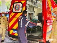 Homem é baleado no peito e socorrido em estado grave no Bairro 1º de Maio