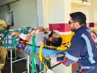 Homem é baleado no peito e socorrido em estado grave no Bairro 1º de Maio