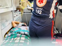 Homem é baleado no peito e socorrido em estado grave no Bairro 1º de Maio