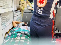 Homem é baleado no peito e socorrido em estado grave no Bairro 1º de Maio