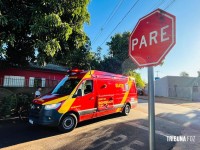 Siate socorre vitima de atropelamento no Bairro Três Lagoas