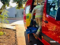Siate socorre vitima de atropelamento no Bairro Três Lagoas