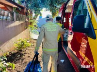 Siate socorre vitima de atropelamento no Bairro Três Lagoas