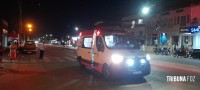 SAMU socorre ciclista que foi atropelada por um veículo na Av. Morenitas