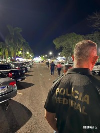 Polícia Federal realiza fiscalização em feira multissetorial em Santa Helena