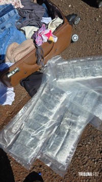 Policia Federal prende passageira com 4,7 Kg de haxixe em ônibus interestadual