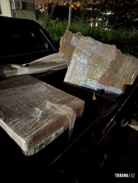 Ação conjunta PF e PM apreende eletrônicos e arma de fogo em Foz do Iguaçu