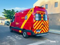 Incêndio residencial destrói duas casas no Conjunto Libra em Foz do Iguaçu 